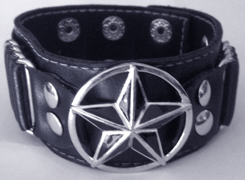 Bracelet- Leather- BRCV-10  Star W