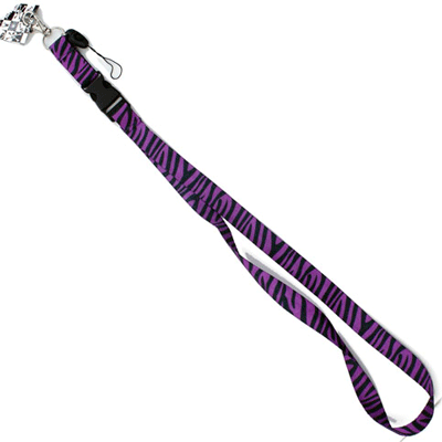 Lanyard LYD- 3 Zebra Purple