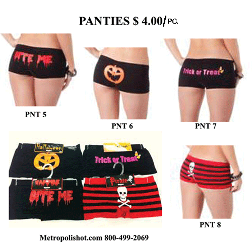 Panties Halloween