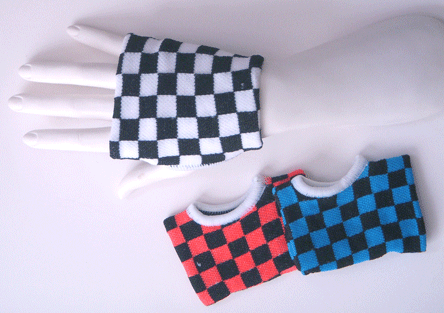 Mittens SWTB-3 Sweatbands Checkers,Sold by Dz.