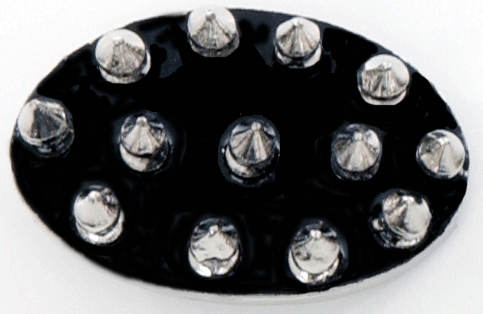 Belt Buckle #1 Spikes-click on the image