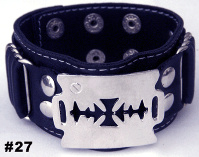 Bracelet- Leather- BRCV-27   Razor